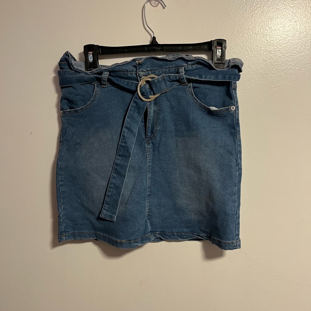 Jean skirt